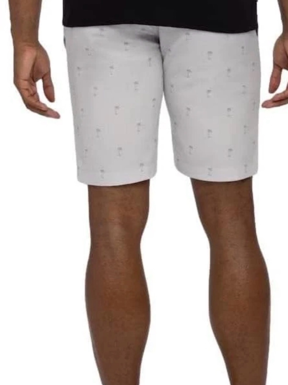 New shorts Travis Mathew Resort to This Stretch Waistband Size 40 Light Gray mid - Picture 5 of 7